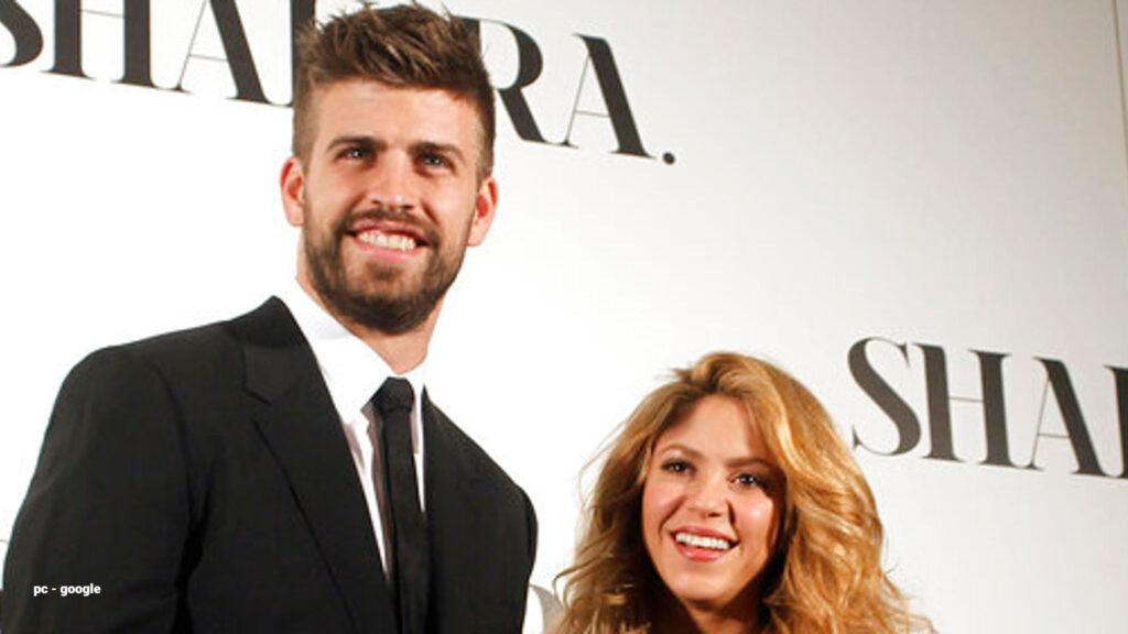 Shakira and her ex Gerard Pique